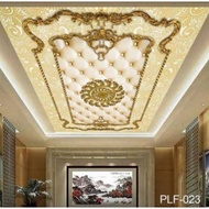 New Wallpaper Plafon 3D Klasik Mewah Harga Grosir Termurah