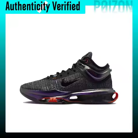 Nike Air Zoom G.T. Jump 2 Basketball Shoes Men's Low-top Black Purple FV1896-001