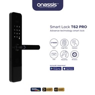 ONASSIS SMART LOCK T62 PRO - KUNCI DIGITAL 6IN1 DENGAN KAMERA BAWAAN & GARANSI 3 TAHUN - APLIKASI ON