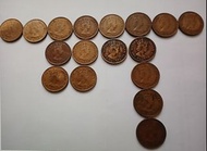 ($75/17個) 女皇(大)[一毫] 1963年-1979年