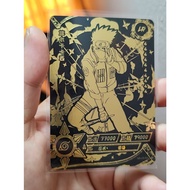 Kakashi Hatake LR "Gold Foil" Kayou Official Naruto Card TCG NR-LR-003 + Sleeves
