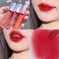 6 Colors Pink Tube Matte Lip Gloss Velvet Lipstick Waterproof Lasting Moisturizing Long Lip P6u7