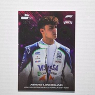 【RC 限/75】Arvid Lindblad ｜ 2026 Topps Lights Out F1 Nero Parallel Visa Cash App Racing Bulls 小紅牛車隊 F1