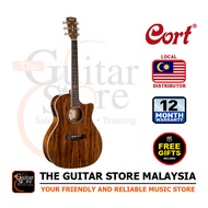 Cort Grand Regal GA5F Koa Cutaway Acoustic Guitar Fishman Presys Preamp With Gigbag - Natural (GA5F 