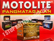 MOTOLITE MF4L-B Maintenance Free Motorcycle Battery MCB YTZ4V YTZ5S YT4L-BS YTX4L-BS MF4LB YTX4L MF4