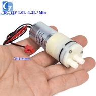 Gazechimp 12V Micro Diaphragm Pump Compact Water Pressure Booster Mini Pump for RV Water Dispenser D