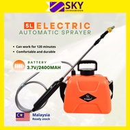 CROPJET 8L/5L Electric Sprayer Pam Racun Battery Sprayer Electric Knapsack Sprayer Pump Disinfection