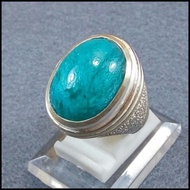 Cincin Batu Akik Bacan Doko Semi Kristal Super Size Kantoran Best