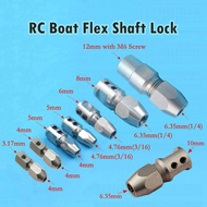 RC Boat Flex Shaft Collet Stainless Steel Flexible Cable Coupler For Gasoline/Methanol/Brushless Speed Boat