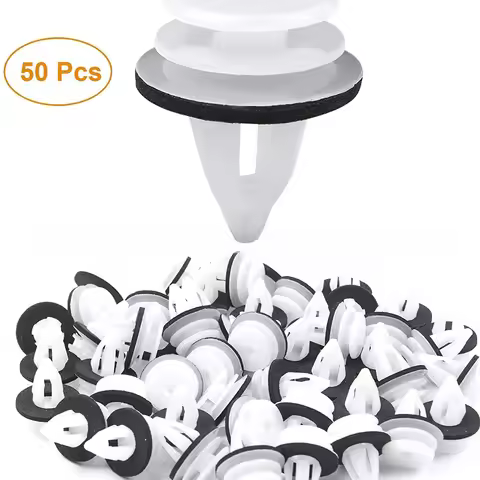 50Pcs Door Panel Card Trim Clips Fixing Rivets 51418224768 For BMW X1 X2 X3 X4 X5 X6 Z4 E61 E82 E90 