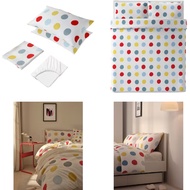 IKEA BRUKSVARA 3 / 4-piece bedlinen set ,Single / Queen / King , Bedsheet /quilt / Pillowcase