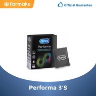 Durex Performa Kondom Dengan Pelumas Tahan Lama 3S
