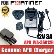 12V 3A 36W AC Adapter Power Charger For fortigate FORTINET AD036RAB-FTN3 FG-60D 30E-3G4G 60E Fortiwi