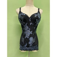 BR41 vintage body shaper girdle romper