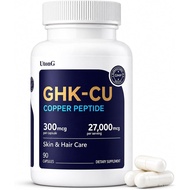 UtonG GHK-Cu Copper Peptide Dietary Supplement Anti-Aging & Hair Growth Improves Elasticity Firmness