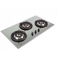 Tecno Gas Hob - 3 Burners T333tgsv-brush Silver