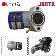 JKRTK Aluminum Racing Intake Manifold Boot for GY6 125cc - 250cc 4-Stroke QMJ QMI 152/157 Moped Engines Scooter ATV and Go Kart HRTWR