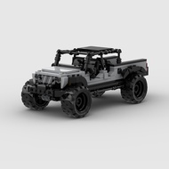 MOC Building Blocks Compatible Lego Classic 85483 Off-Road JEEP JEEP Gladiator Racing speed 8 Grid C