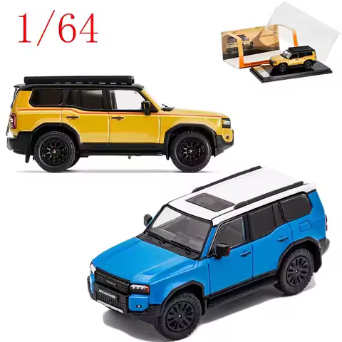 GCD Diecast 1/64 Scale Toyota Land Cruiser Prado LC250 Alloy Car Model Toys for Boys Gift Kids Toys 