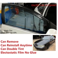 OEM Pre-Cut Shape Magic Tinted Solar Tinted (4 Windows & Rear Window) 40% Cooper Blue Lite For Honda