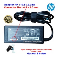 ADAPTOR hp 19.5V 3.33A (4.5*3.0MM) PIN 430 G4 G5 440 G3 G4 450 G4 455 G4 430 G3 450 G3 G5 EliteBook 