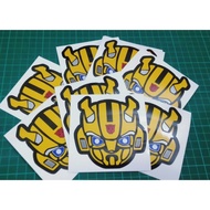 BumbleBee sticker. Bumblebee Transformer Decal Motor. Car Decal Myvi Axia Bezza Iriz .