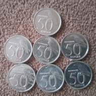 koin 50 rupiah kapondang 1999