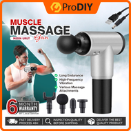 PRODIY 5 / 6 Speeds Muscle Massage Gun Machine Roller Fascial Gun Neck Massager Mesin Urut Badan HF-
