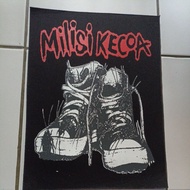 Back patch screen printing of cockroaches 29 x 39 cm