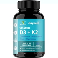 Vitamin D3 K2 Softgel Supplement维生素D3+K2 capsule