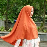 Terbaru Hijab Khimar Instan Jumbo Tanpa Pet Non Pet Jilbab Syari