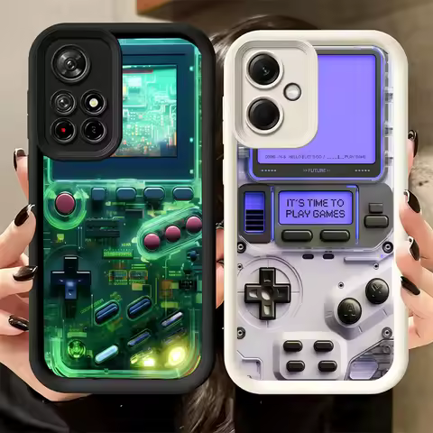 Phone Case for Xiaomi Poco X7 X6 X5 X3 Pro Game Console Fashion Boy Shell M8 M7 M6 M5S X4 Redmi 15C 