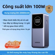 UGREEN | Pin Sạc Dự Phòng Mạnh 130W 20000mAh Hiển Thị Số Nạp Nhanh