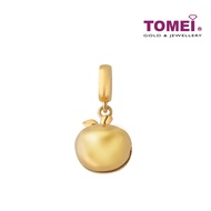 TOMEI Apple Bell Charm, Yellow Gold 916
