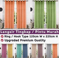 RENEOS Langsir Tingkap Murah Hook / Ring Langsir Pintu Bilik Curtain Window Hook Langsir Murah Plain