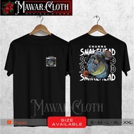 T-shirt/shirt SNAKEHEAD FISH THE PREDATOR T-Shirt FISH CHANNA V.2 - Mawar