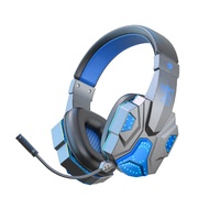 【Be worth】 Wireless Gaming Headphones Strong Bass Bluetooth 5.1 Big Headset Noise Reduction With Mic Stereo Earphones Low Delay For Game