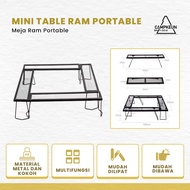 CAMPKEUN Outdoor Folding Table BBQ Table one set of 4 pcs portable - Aesthetic camping Table camp ge