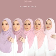 DREAM WARDAH PLAIN INSTANT HIJAB BY HANAMI (100% ORIGINAL) TUDUNG SARUNG TUDUNG INSTANT HIJABS BY HA