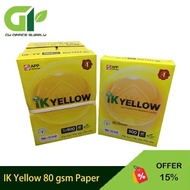 [GY Office] IK Paper 80 gsm per ctn