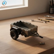 [Dovewill] RC Utility Trailer No Damage Install Miniature Tow Trailer Simulation Design