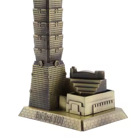 Taipei 101 Figurine Statue Model Sculpture Souvenir Home Decor Gift