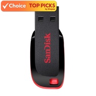 SanDisk® Cruzer Blade USB 2.0 Flash Drive - Available in 8GB, 16GB, 32GB, 64GB, and 128GB Options