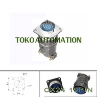 CX24 24mm 19 Pin circular Aviation connector plug socket SF09 BIG Salle 
