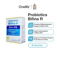 (Exp Aug 2026) Morishita Jintan Probiotics Bifina R (Regular) 3.5B 30 Sachets - For Gut Health