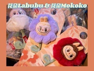 POPLAND限定毛絨花朵及Labubu大細公仔