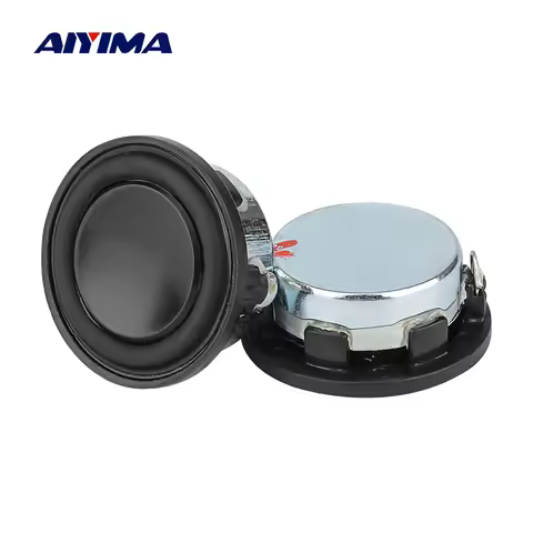 AIYIMA 1 inch 4 ohm/8ohm 3W Mini Speaker 28mm Full Range Midrange Bass PU Side Bluetooth Ultra-Thin 