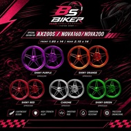 BS SPORT RIM MS-510 AX200S / NOVA160 / NOVA200 185 / 215 X 14