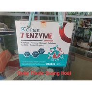 7 Enzyme Koras - Bổ sung enzym vitamin tăng cường tiêu hóa giúp ăn ngon nâng cao sức khỏe