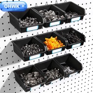 OHWK Pegboard Hooks, PP Pegboard Bins, Pegboard Box